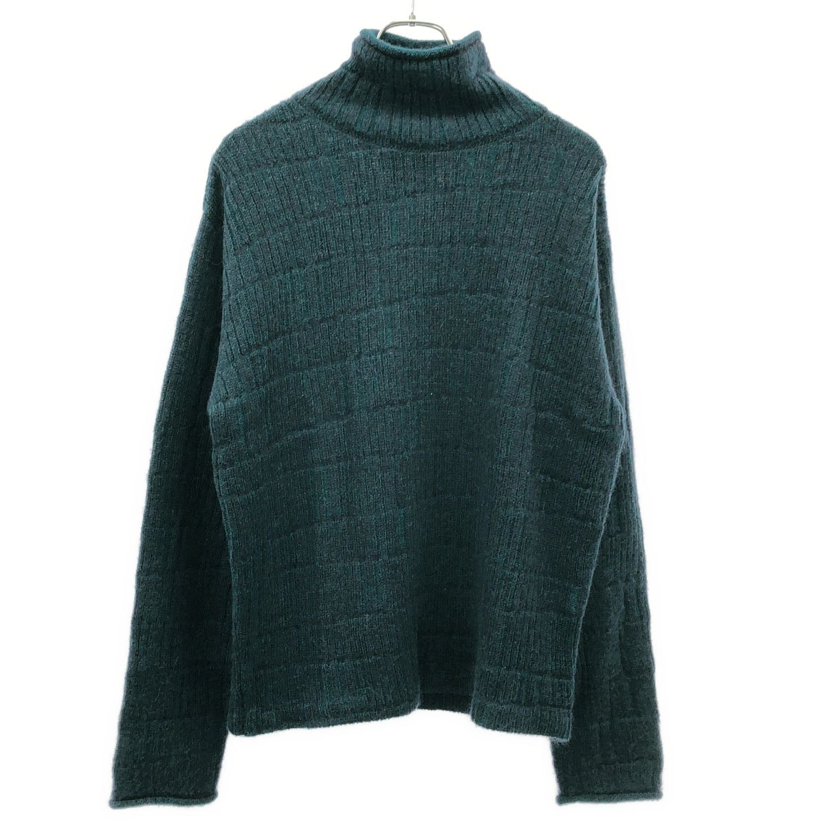 Rakuten - YOKE ヨーク 24AW PLATING HIGHNECK SWEATER ハイネックニットセーター YK24FW0841S ブルー 1 【中古】 ITA6KW3DUG18