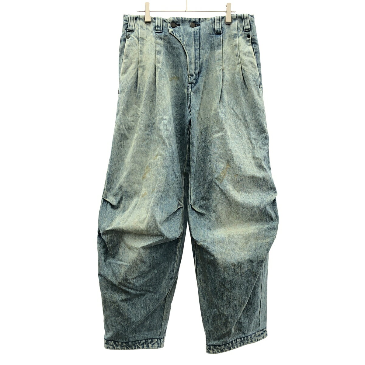 パンツ DEVOA Dropcrotch pants Heavywashi denim DEVOA Drop Crotch Cargo Pants – endstation gallery.
