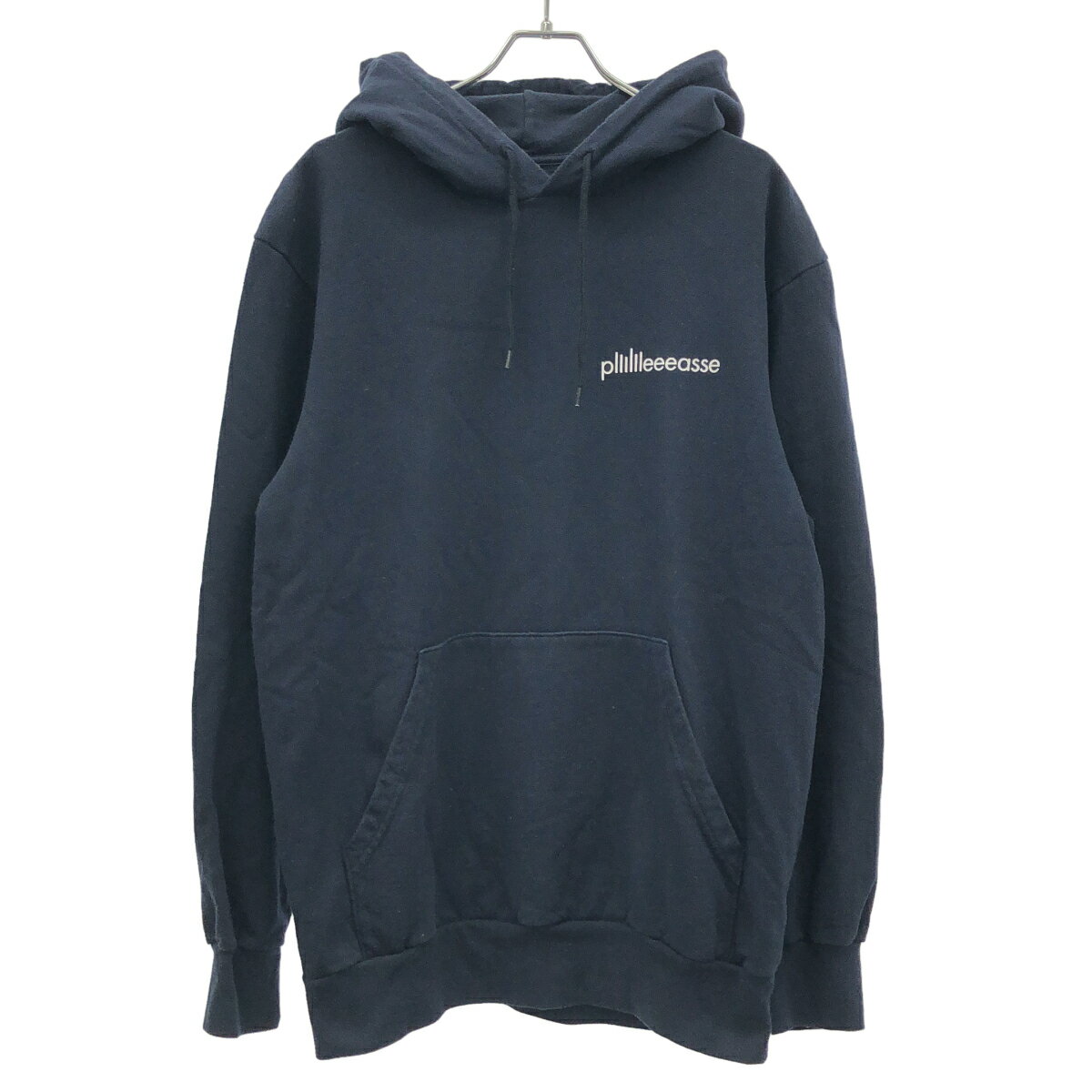 乐天商城 - plllllleeeasse プリーズ プルオーバーパーカー ネイビー L 【中古】 ITCCO92F8VEW
