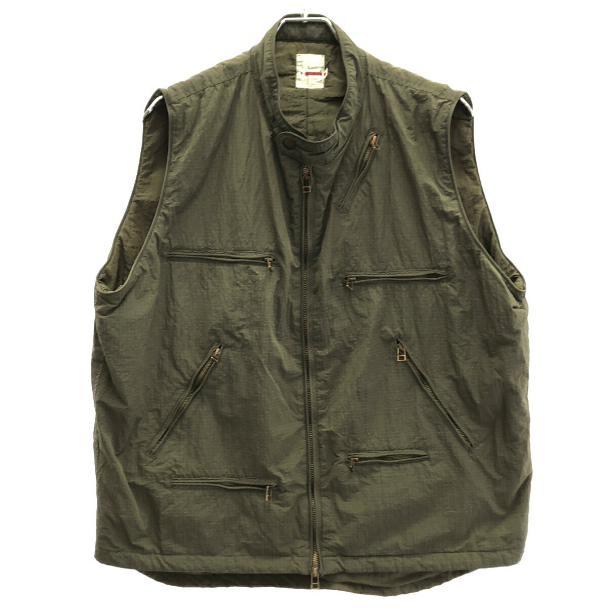 乐天商城 - dip ディップ 25AW BEAMS別注 Flight Vest ベスト カーキ M 【中古】 ITFQJYJN86NY
