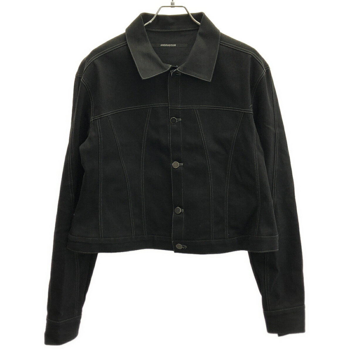 ANGRAECUM アングレカム 24SS デニムジャケット ブラック -  ITZKTKK6A700