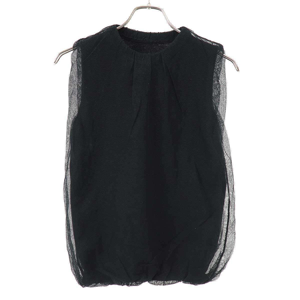 Maison Martin Margiela メゾン マルタン マルジェラ 2001SS MISS DEANNA チュールニットベスト ブラック M 【中古】 IT958VPX7CQZ