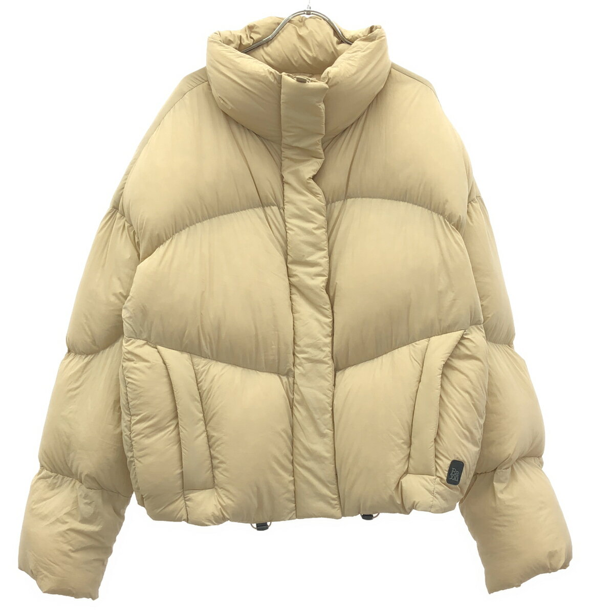 Down Coat - Bacon ベーコン W NEW ORDER ダウンジャケット ベージュ S 【中古】 IT23QE49X028