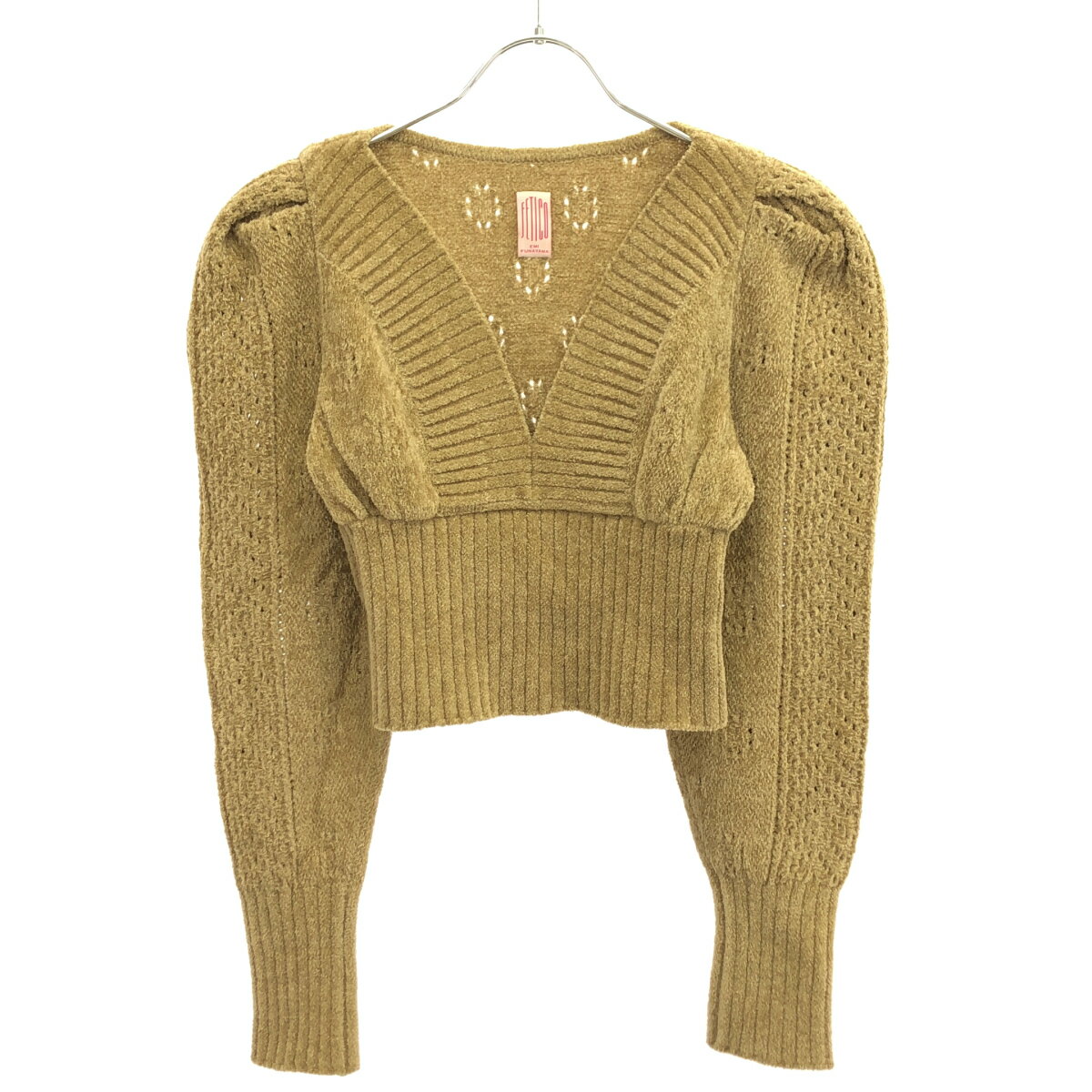 FETICO フェティコ 25AW Mole knitted jumper ニットトップス FTC254-0701 ベージュ 36  ITKK7ESVV6UO