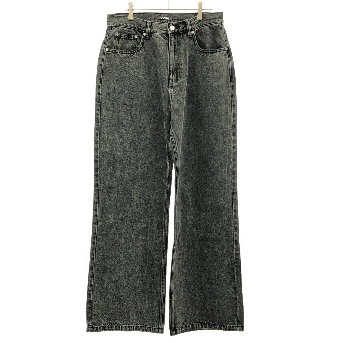 Rakuten - CODA コーダ ACID WASHED DISTRESSED EXTENDED CUT FLARED JEANS アシッドウォッシュドディストレストエクステンデッドカットフレアードデニムパンツ GKS-75060 グレー 2 【中古】 ITCOD4545KET