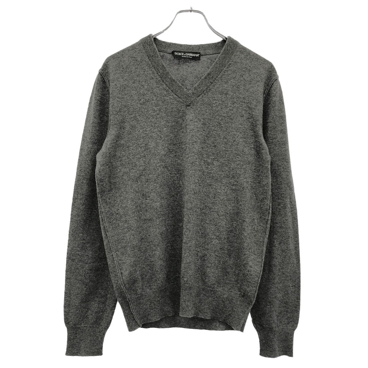 Other - DOLCE&GABBANA ドルチェ＆ガッバーナ 14AW Vネックカシミヤニットセーター GI210K/F44EA グレー 46 【中古】 IT698Y0YRMTJ
