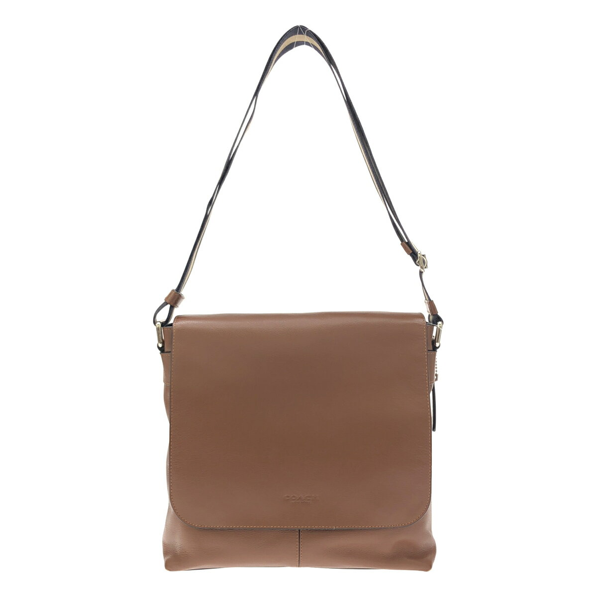 COACH - COACH コーチ レザーメッセンジャーバッグ F72362 ブラウン 【中古】 ITV08SX3HT06
