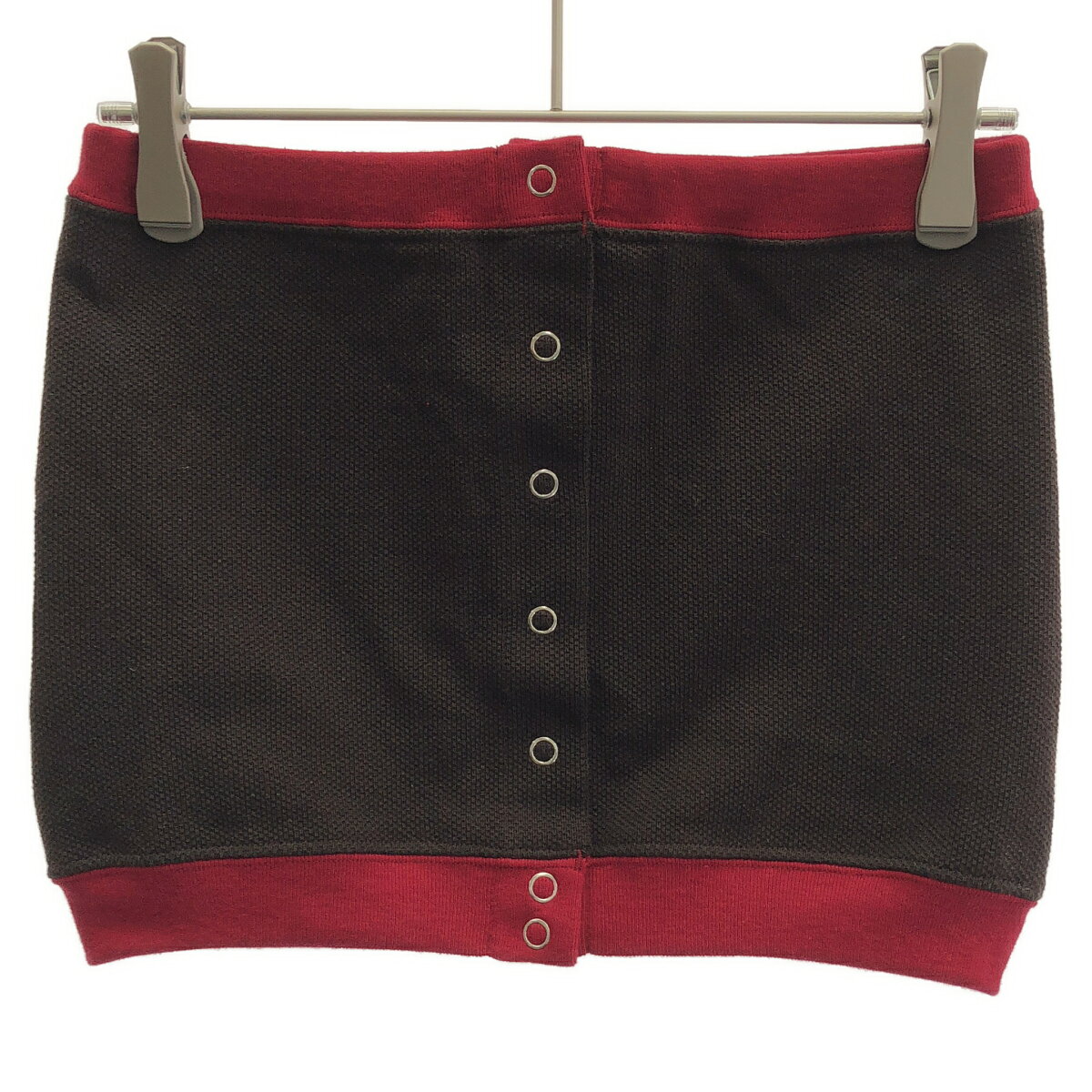 JOHN MASON SMITH ジョン メイソン スミス 26SS COTTON PIQUE TUBE TOP チューブトップ 26SCT-327L ブラウン レッド 38 【中古】 ITPYW471SQ86