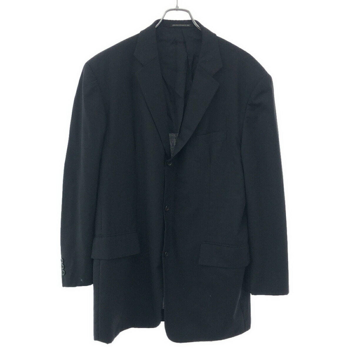 Coat - Yohji Yamamoto COSTUME D'HOMME ヨウジヤマモト コスチュームドオム 1998AW ウールモヘアBジャケット HY-J81-152 ブラック 4 【中古】 ITUE0G9PK0MG