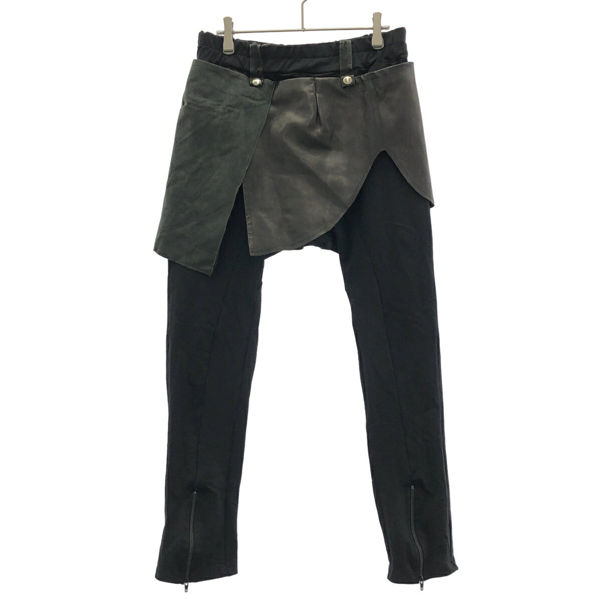 FranCisT_MOR.K.S フランシストモークス HYBRID HI TENTION STRETCH LAYER JK-TAIL FLAP PANT ラップパンツ MB2969 ブラック 2 【中古】 IT1E95PVZN68