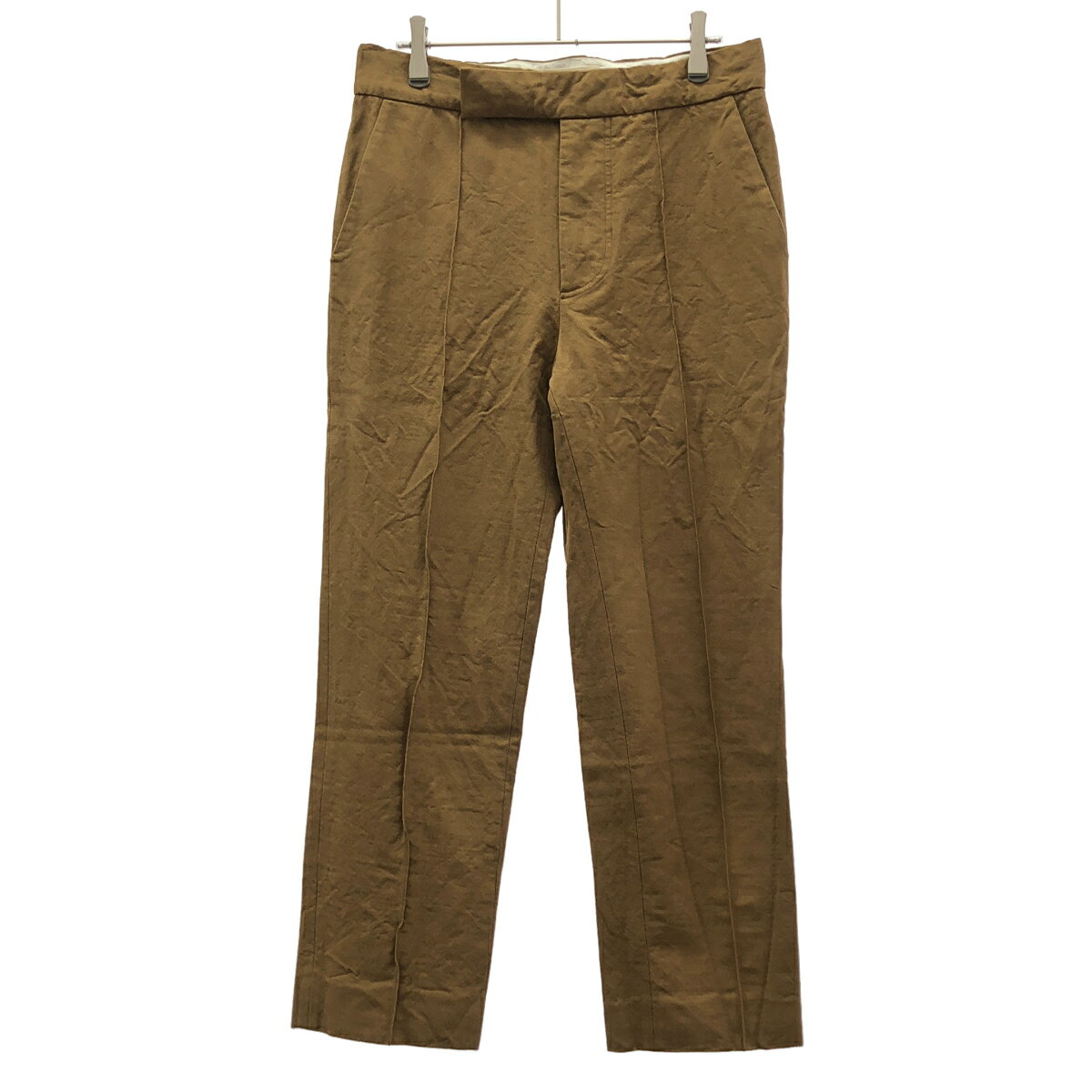Rakuten - MARNI マルニ センタークリースウールスラックスパンツ PAMAU25A00TW776 ブラウン 38 【中古】 ITBZGF3UNBO2