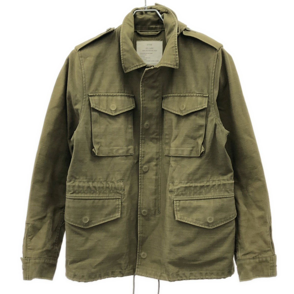 Rakuten - HYKE ハイク 15SS ミリタリージャケット 151-17023 カーキ 3 【中古】 IT8NUATX6LJC