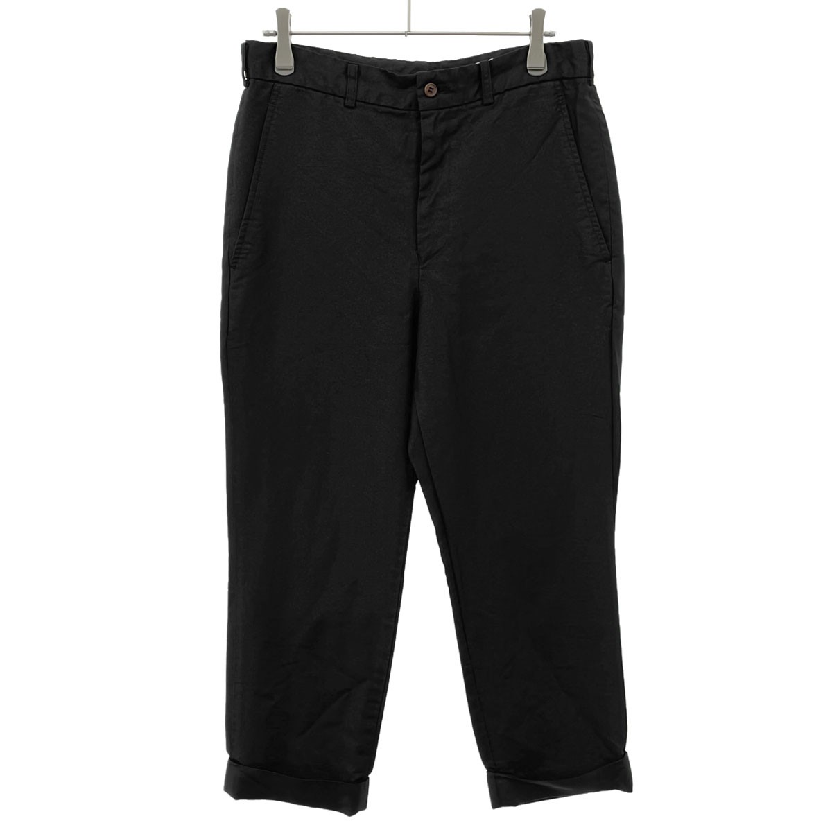 Rakuten - COMME des GARCONS COMME des GARCONS コムデギャルソンコムデギャルソン 19AW ポリエステルラスターパンツ RD-P015 ブラック S 【中古】 ITUB9XCILCDS