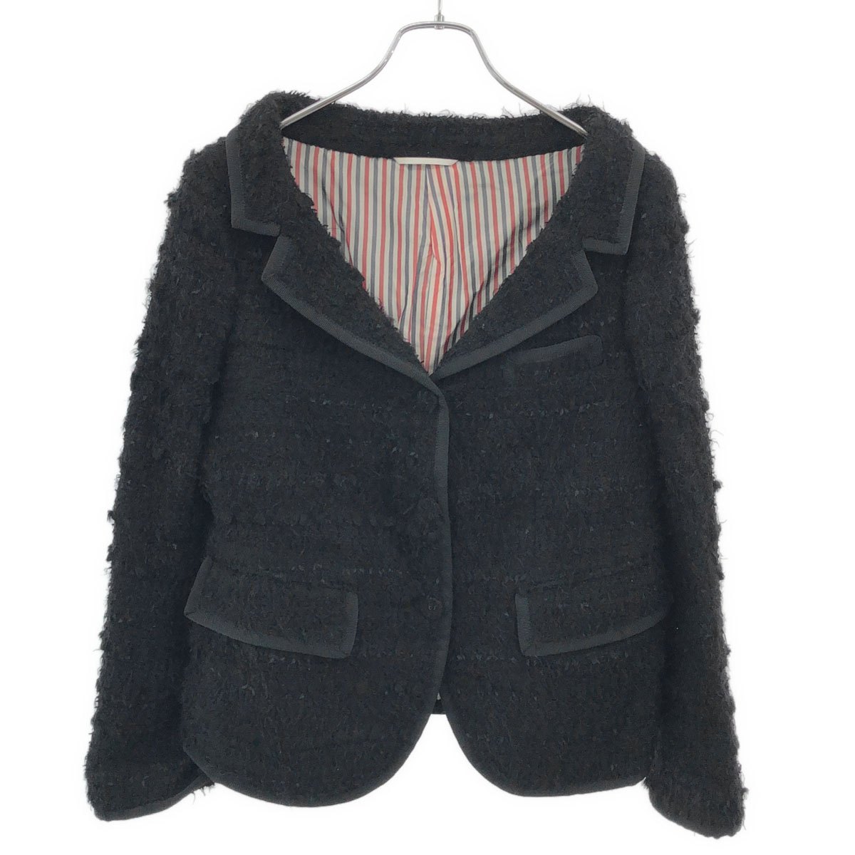 楽天市場】Thom Browne トムブラウン ツイード ジャケット レディース