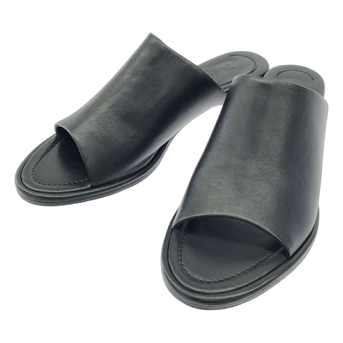 乐天商城 - JVAM ジェーヴィエーエム GALE SANDAL ミュールサンダル 37158 ブラック 37 【中古】 ITVCTO0X5WFI
