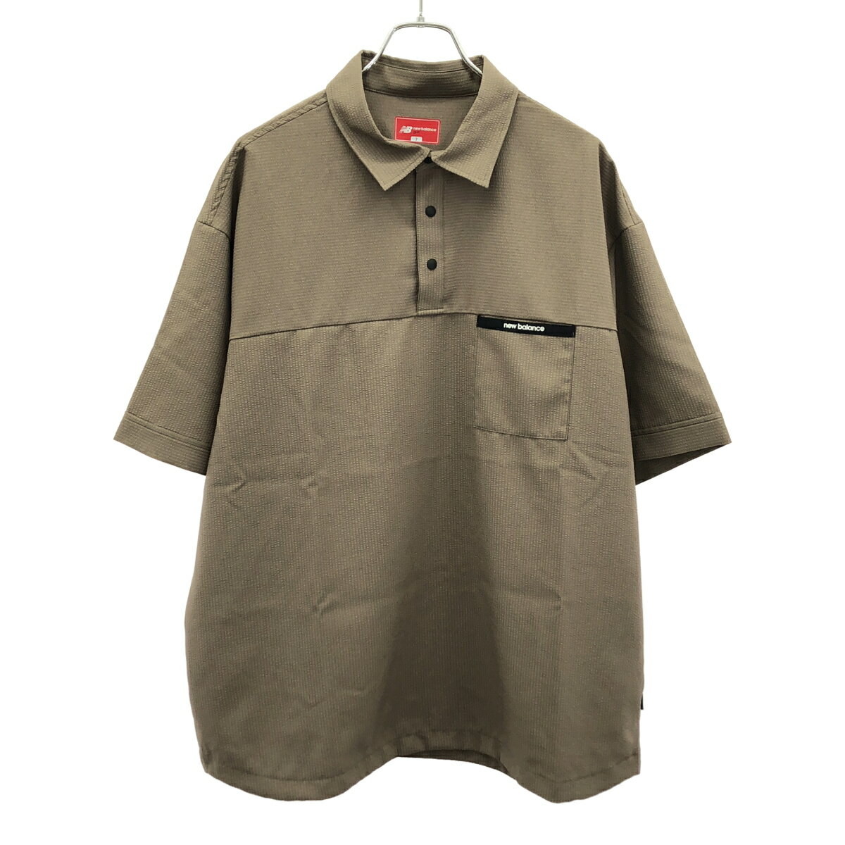 Rakuten - NEW BALANCE GOLF ニューバランス ゴルフ ショートスリーブ プルオーバーシャツ 012-5121002 ベージュ 7 【中古】 ITAVUYUXVXHM