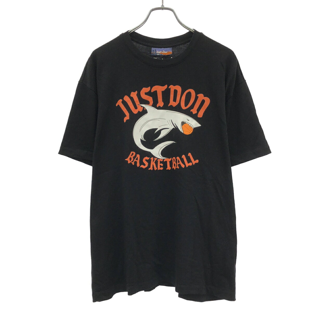 乐天商城 - JUST DON ジャスト ドン プリントTシャツ 32JUSM05 ブラック M 【中古】 ITE4HAPYF82E