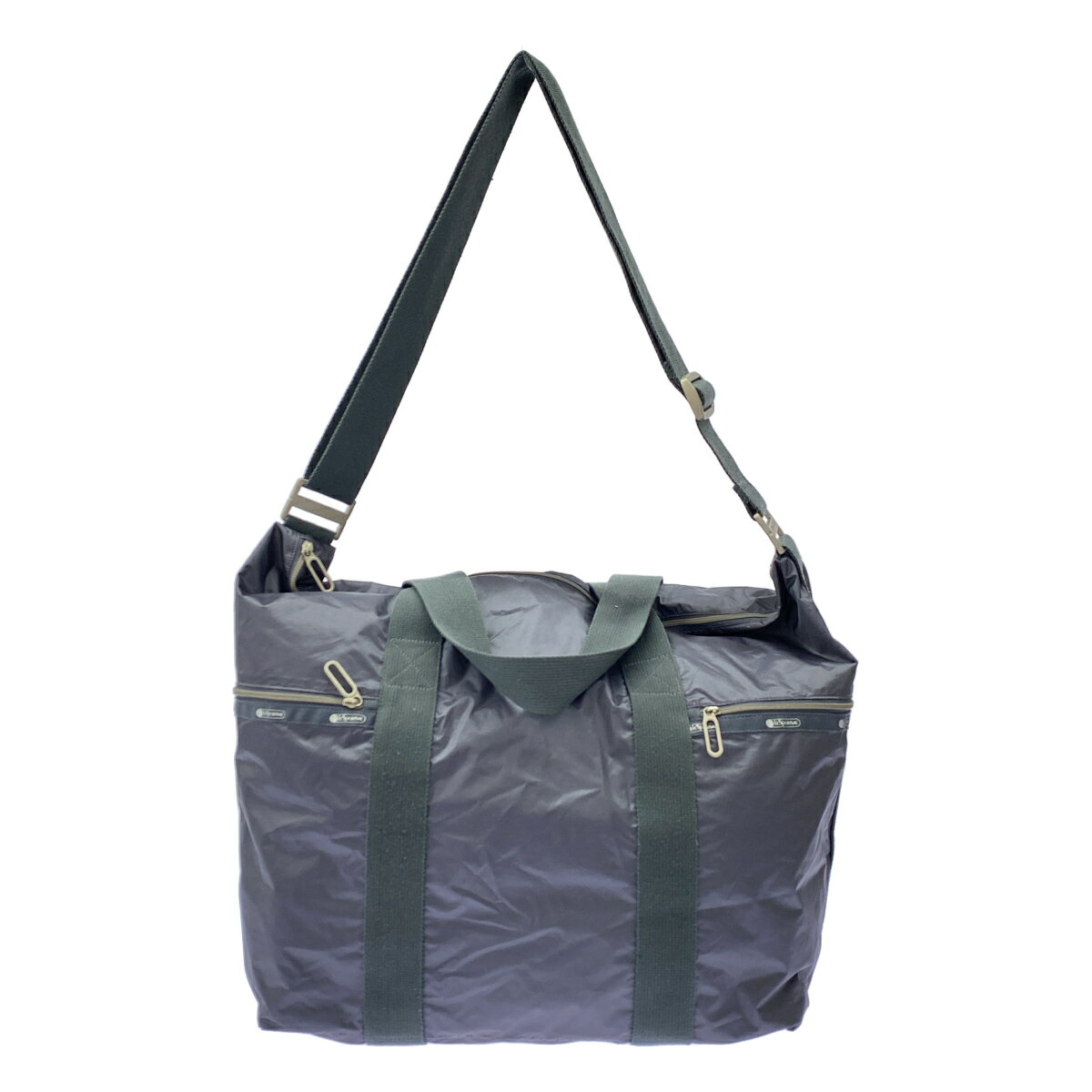 Rakuten - LESPORTSAC レスポートサック 2WAYショルダーバッグ グレー 【中古】 IT3K17OOIGVS