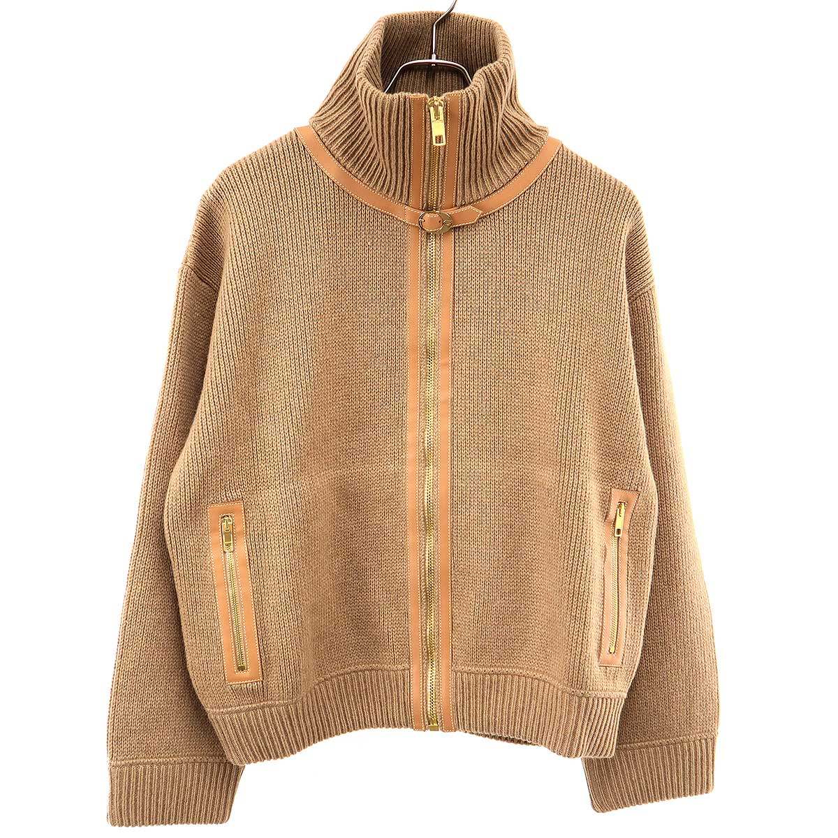 GUCCI グッチ Garden レザーキャメル ジ