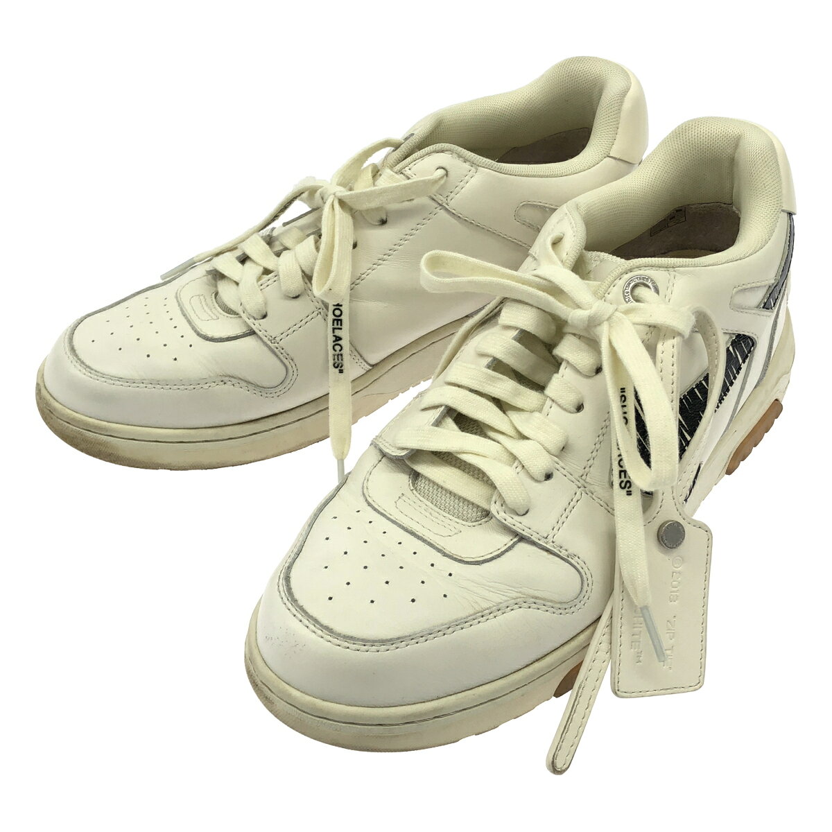 オフホワイト 白色 ホワイト 橙 オレンジ スニーカー メンズ OFF-WHITE OUT OF OFFICE MOLDED LOW TOPS WHITE ORANGE / WHITE ORANGE
