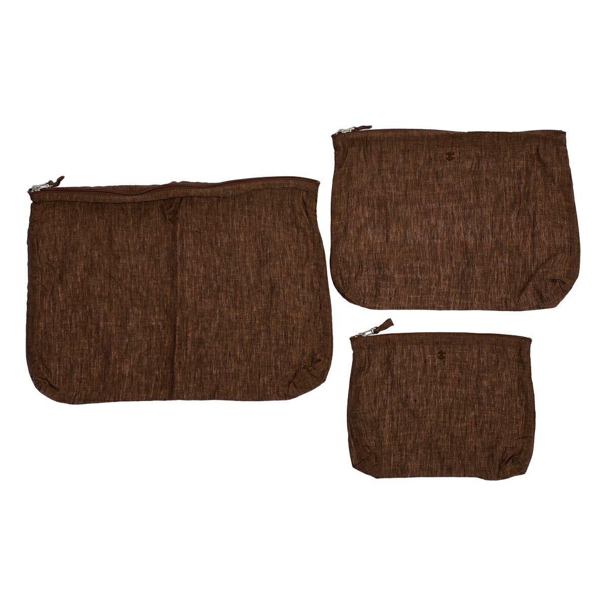 Rakuten - ARTS&CRAFTS アーツアンドクラフツ 25SS Travel pouch 3set ポーチ3点セット ブラウン 【中古】 ITNBEE1Q1NT0