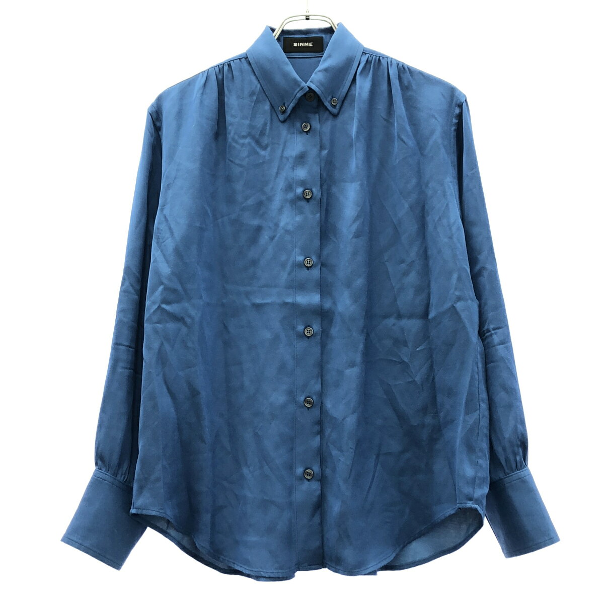 Rakuten - SINME シンメ ボタンダウンシャツ SS15-06 ブルー M 【中古】 ITM5I22L0LMQ