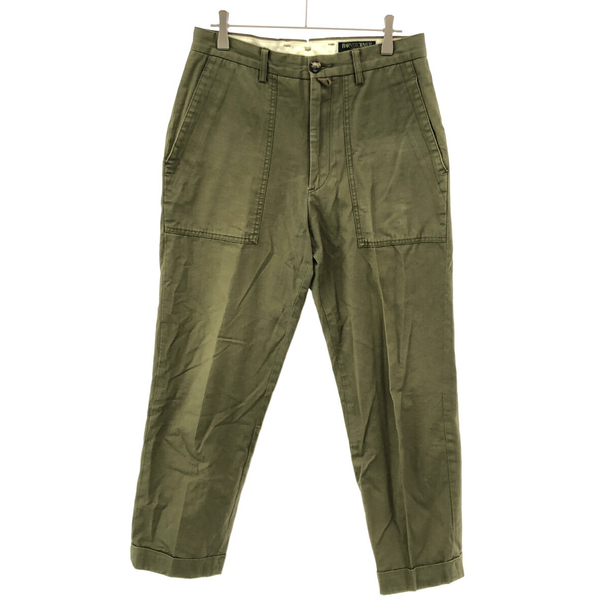 Rakuten - BARNSTORMER バーンストーマー DRESS FATIGUE PANTS ファティーグパンツ 1313P オリーブ S 【中古】 IT1HAZHWDXSA