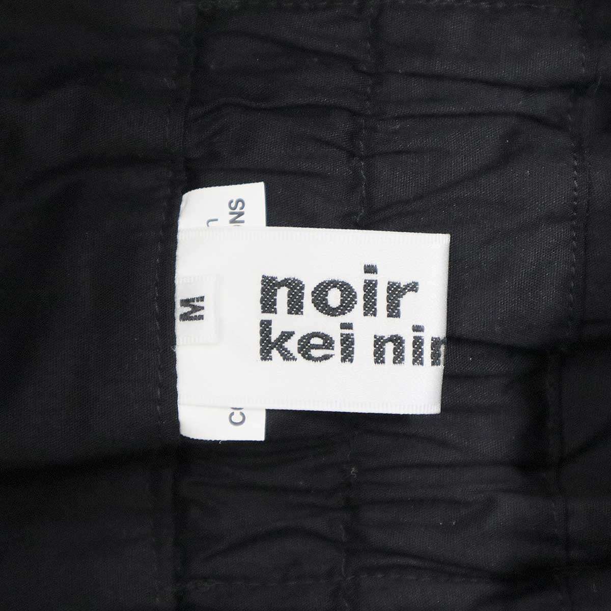 MODESCAPE 楽天市場店のnoir kei ninomiya ノワール ケイ ニノミヤ 25SS パフスリーブドレスオールインワン 3O-U006-051 ブラック M 【中古】 ITSUXVPOXI4U｜アングル3