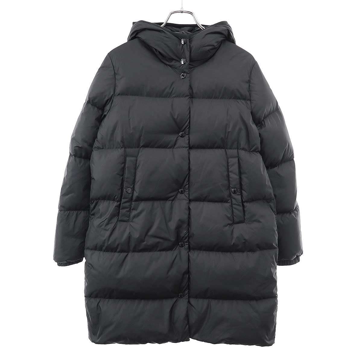 MONCLER モンクレール BURGAUX GIUBBOTTO ダウンコート F20931C54800 ブラック 1  IT4KCJA6UAHE
