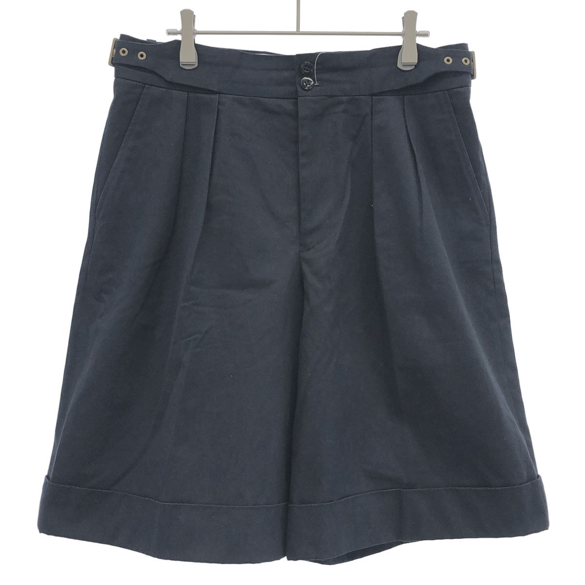 Rakuten - SCYE BASICS サイベーシックス SAMPLE/San Joaquin Cotton Shorts サンホアキン コットン ショーツ ネイビー 38 【中古】 ITYXNK48JYPI