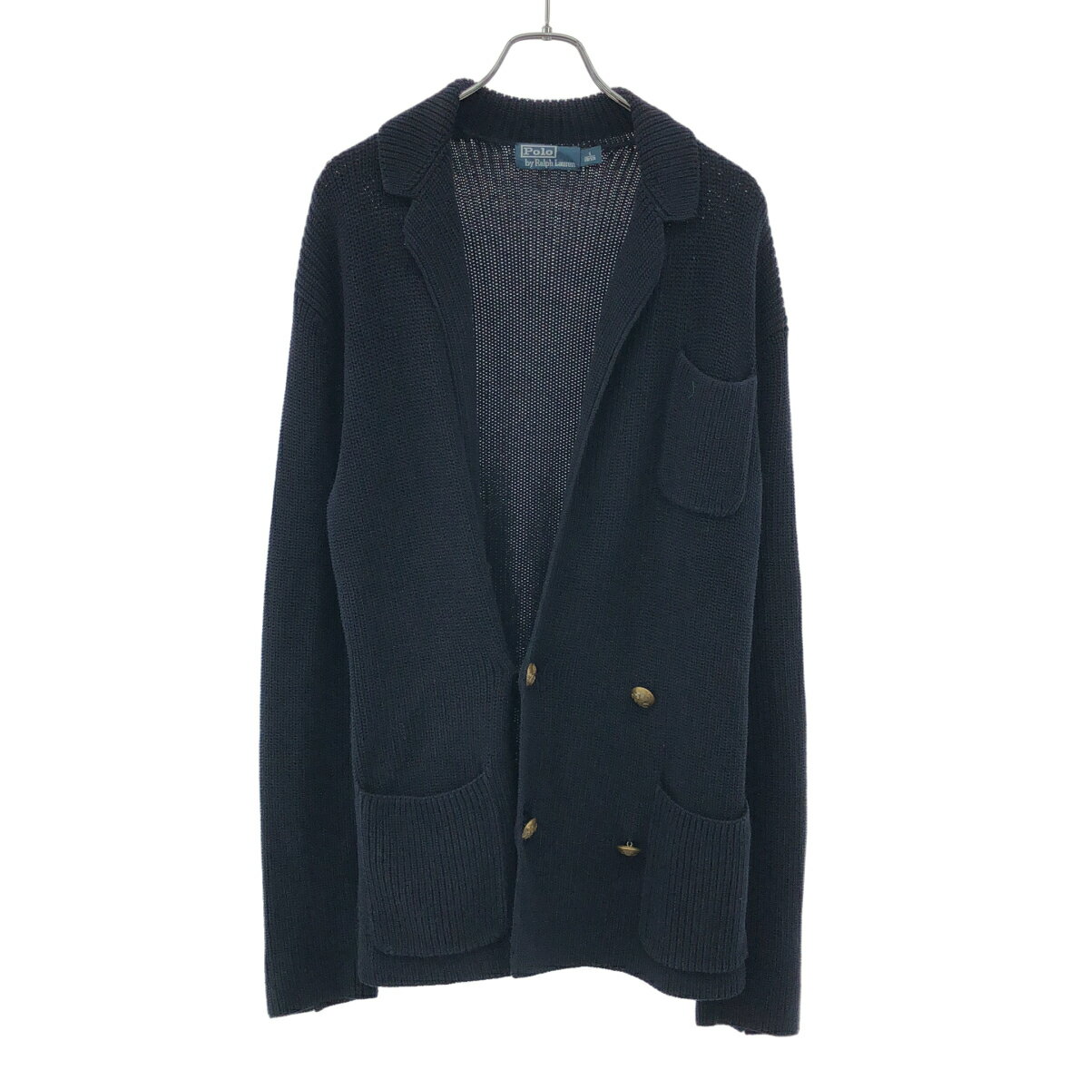 Rakuten - Polo by Ralph Lauren ポロ バイ ラルフ ローレン ダブルニットジャケット 0187249DJK ネイビー S 【中古】 IT092KNI3PCO