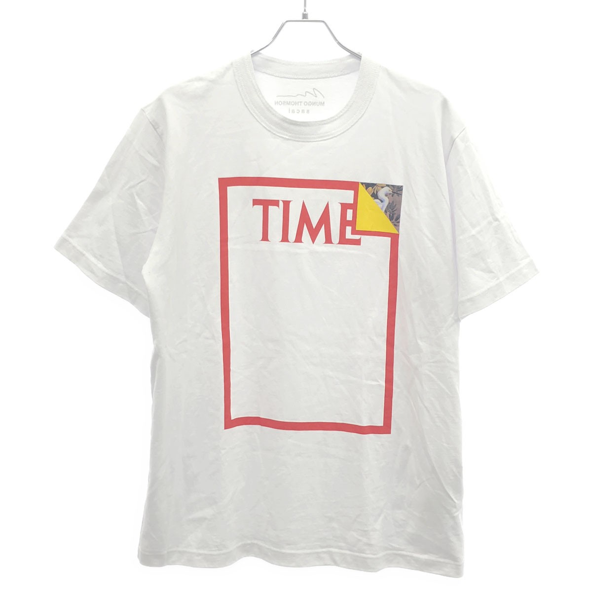 Rakuten - sacai サカイ 25AW Mungo Thomson Cotton Jersey T-Shirt Tシャツ 25-01140S ホワイト 4 【中古】 ITHM0DLY5APA