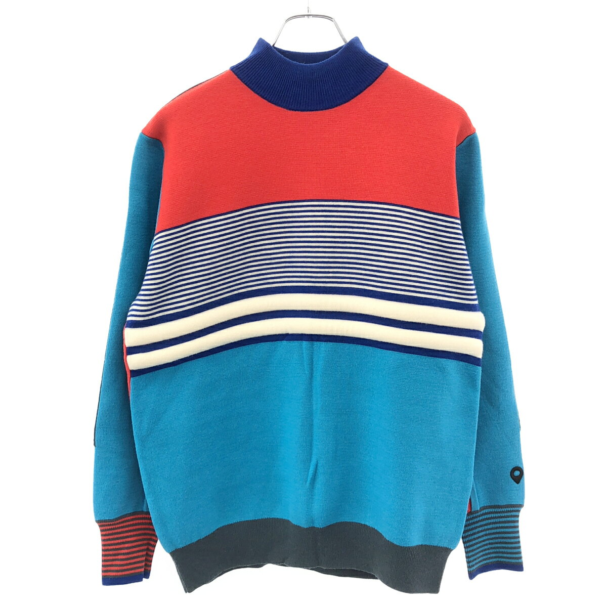 商品管理ID：ITMHY5AIYUZY nagonstans ナゴンスタンス 22SS ski knit pullover マルチボーダーニットプルオーバー 470FS170-0000 コンディションについて コンディションランクの基準は、当社が設けた基準となります。 感じ方には個人差がありますので、参考程度にお考え下さい。 また、状態の全てを記載しきれない場合があります。 特にC・Dランクの商品は、詳細に記載しきれない毛玉や汚れ、小穴等の微細なダメージがある場合がございます。 新品・中古品に関わらず、一部の付属品がない場合がございます。 ガーメント等の例外を除いて、画像に写っているものが全てとなります。 気になる点がございましたら、ご注文前に質問欄よりお問い合わせください。 状態について詳細 特筆すべき汚れやダメージはございませんが、やや使用感がございます。 備考 470FS170-0000 商品詳細 商品管理ID ITMHY5AIYUZY ブランド nagonstans ナゴンスタンス アイテム名 22SS ski knit pullover マルチボーダーニットプルオーバー サイズ表記 M 実寸 肩幅：42.5cm 身幅：55cm 着丈：63.5cm 裄丈：85cm 袖丈：64cm ※体型によっては画像のイメージと異なる場合がございます。お手持ちの洋服と記載の各実寸を比較してサイズ感をご確認ください。 色 ミックスカラー 素材 本体：毛100％/リブ部分：毛91％、ナイロン8％、ポリウレタン1％ 取扱い店舗 お問い合わせ 商品についてのご質問はフォームよりお気軽にどうぞ。 お問い合わせ時は「商品管理ID ITMHY5AIYUZY」をご記入ください。 ※お電話でのお問い合わせは承っておりません。 恐れ入りますが、フォームよりご連絡ください。 &nbsp;&nbsp;✉&nbsp;&nbsp;お問い合わせフォームはこちら&nbsp;&nbsp; ご注文に関する注意事項 ※掲載商品は実店舗等で同時販売しており、欠品になる場合がございます。 恐れ入りますがその際はキャンセルとなりますことを予めご了承ください。 ※コンディションランクについては保存袋や箱、その他付属品の状態は対象外です。 ※掲載写真はお使いのモニターや環境設定等により若干色合いが異なって見える場合がございます。予めご了承ください。 ※新品・中古品に関わらず一部付属品がない場合がございます。掲載画像をご確認の上、ご不明点は事前にお問い合わせください。 返品について ※原則、お客様都合での返品は承りできません。ご不安な点は事前に問い合わせフォームよりお問い合わせください。 （商品の不良等、弊社過失の場合はお受け取りより7日以内にご連絡いただければ返品受付いたします。詳しくはこちらをご覧くださいませ。）nagonstans ナゴンスタンス 22SS ski knit pullover マルチボーダーニットプルオーバー 470FS170-0000 ミックスカラー M 「nagonstans ナゴンスタンス」一覧はこちら
