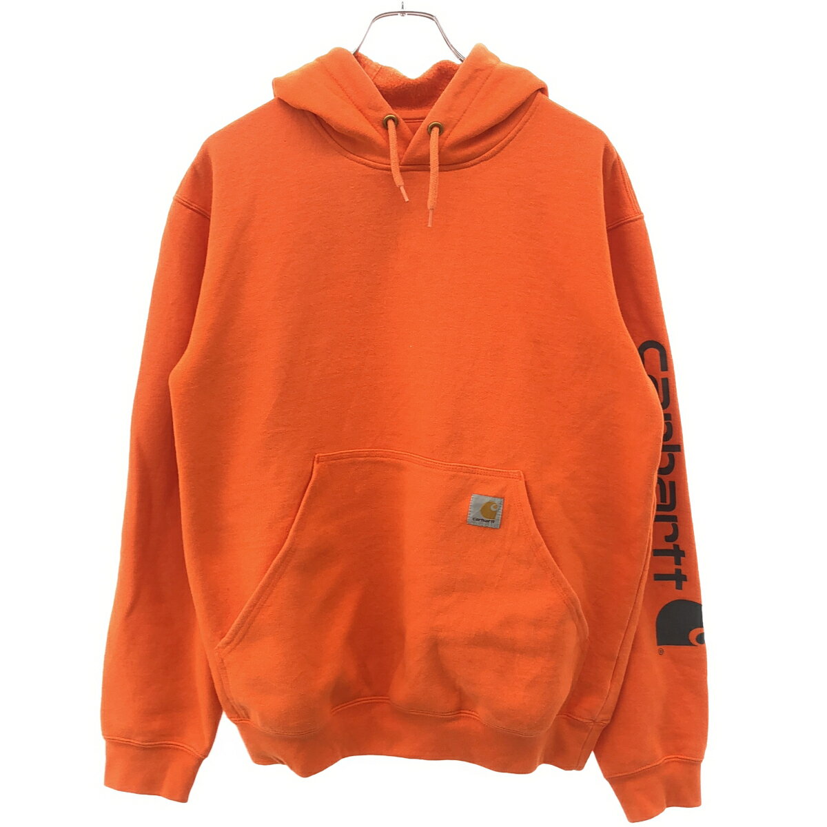 Rakuten - Carhartt カーハート アームロゴスウェットプルオーバーパーカー K288ORG オレンジ S 【中古】 IT5Z94CVHKD4
