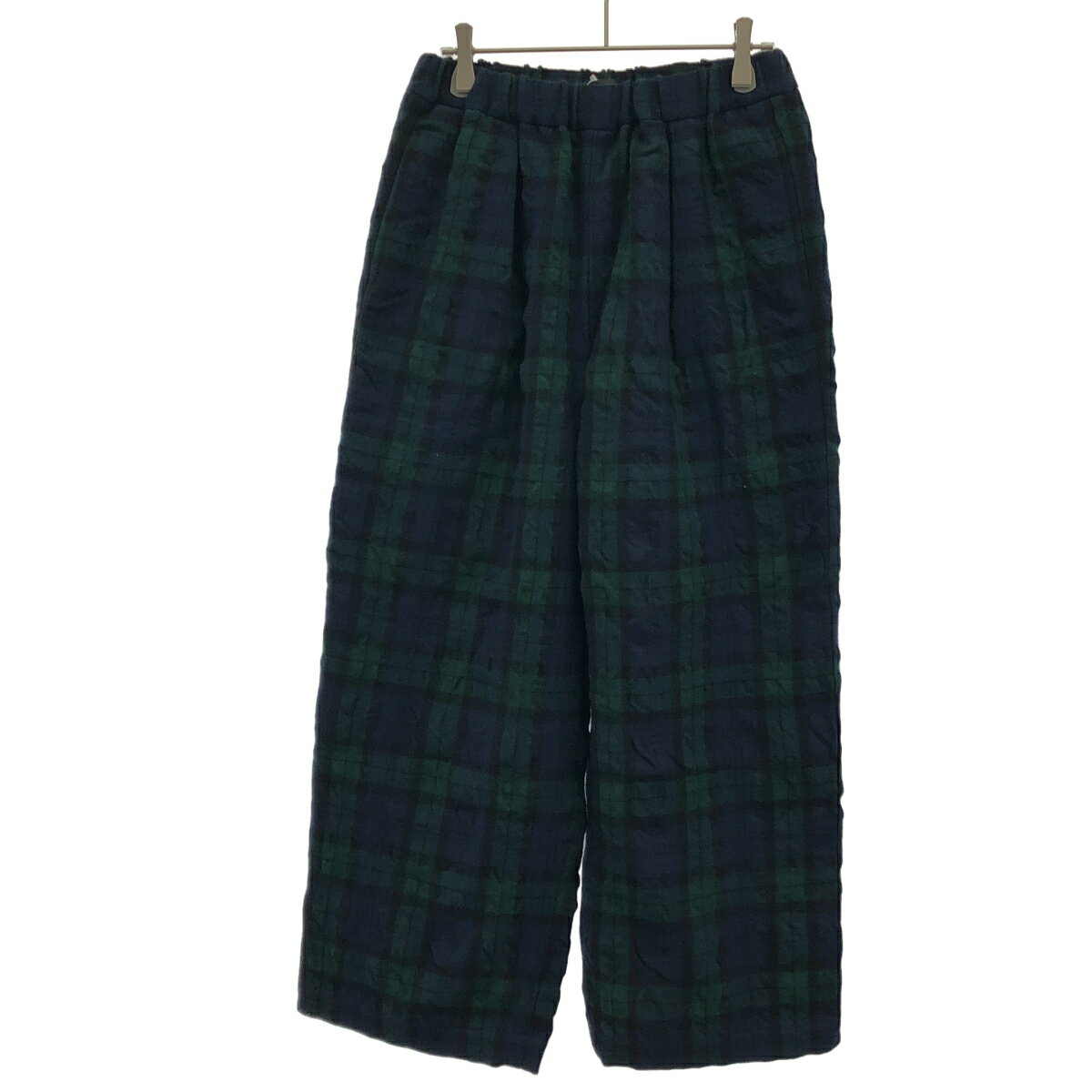 乐天商城 - TRAVAIL MANUEL トラバイユマニュアル タータンインタックパンツ グリーン×ネイビー S 【中古】 ITBVOF6ETYJ4