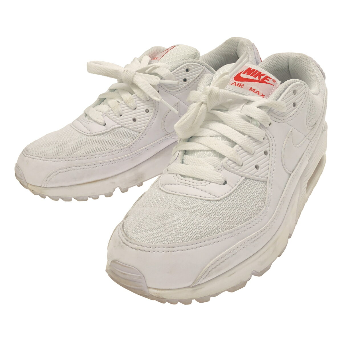 NIKE ナイキ AIR MAX 90 WHITE LIGHT CRIMSON スニーカー DM0029-118 ホワイト 27cm ITGXV9NQY93G