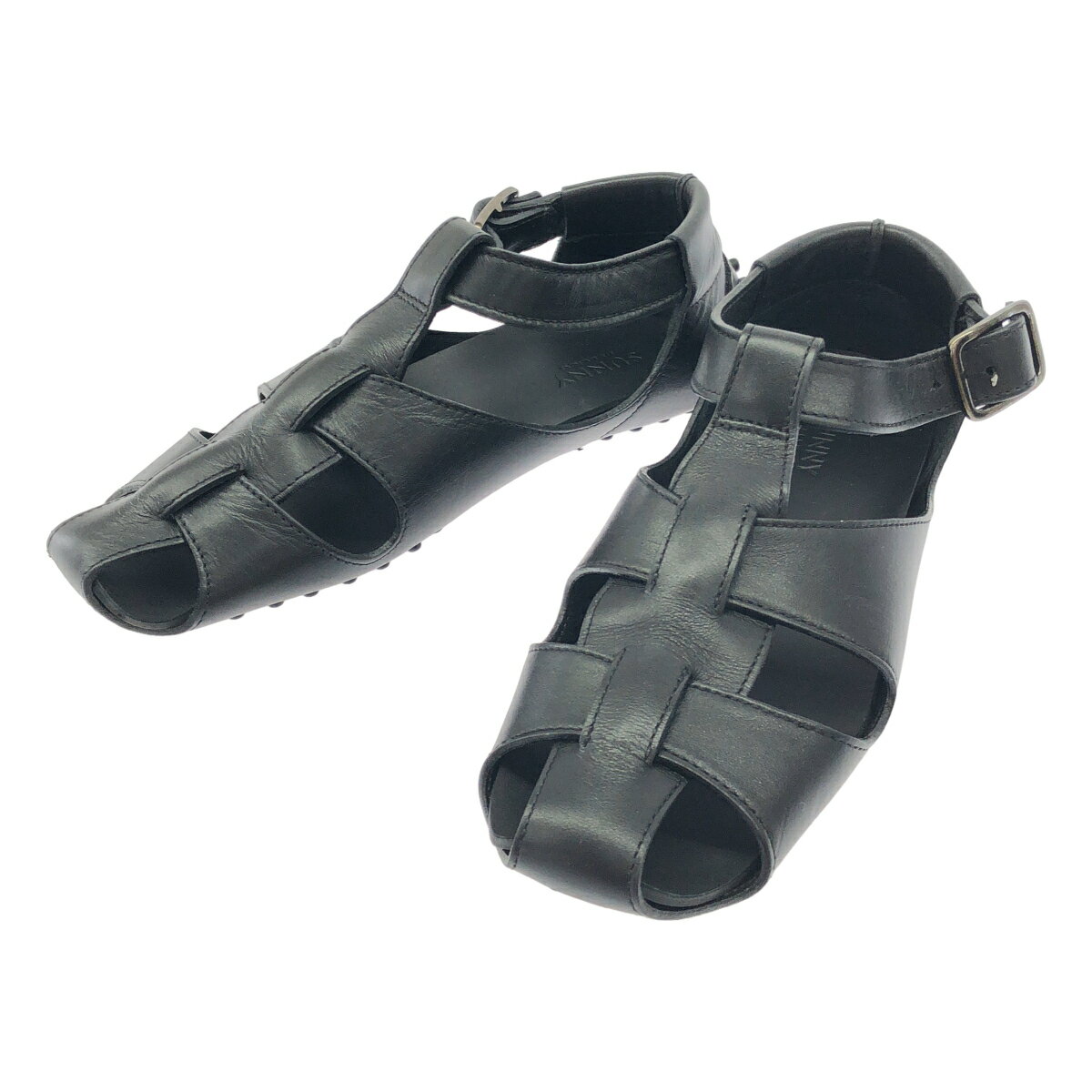 乐天商城 - PELLICO SUNNY ペリーコサニー グルカサンダル PG23-2003 ブラック 37 【中古】 IT5V2KBDWQRU
