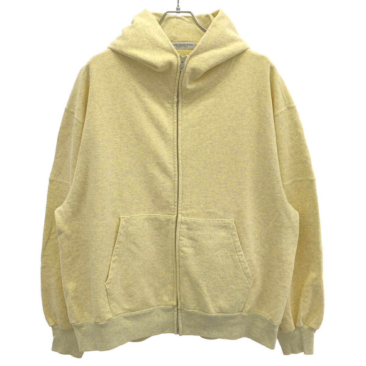 Rakuten - journal standard luxe ジャーナルスタンダード ラックス FEB フーディ ジップアップスウェットパーカー 24-070-440-1000 イエロー 【中古】 ITG9MB0P3UPW