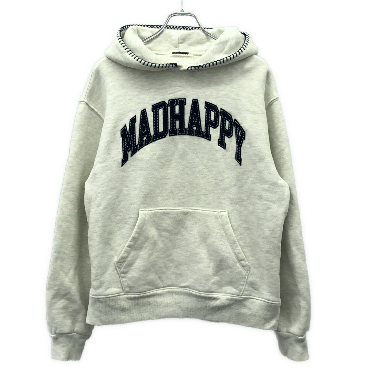 Rakuten - Madhappy マッドハッピー Campus Fleece Hoodie スウェットプルオーバーパーカー UK01001103-ASH グレー XS 【中古】 IT2EBWBZJHDE