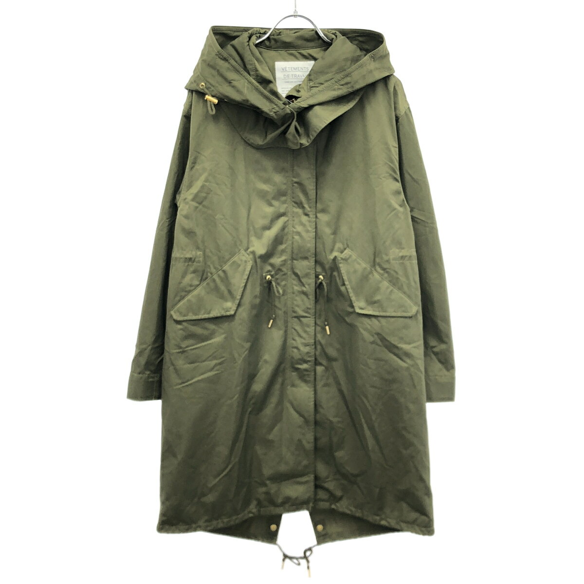 Rakuten - IENA イエナ ライナー付きポリエステルモッズコート 18-020-900-4010 オリーブグリーン 36 【中古】 ITGL0BETNZY0