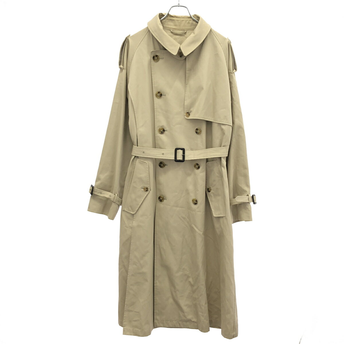 乐天商城 - stein シュタイン LAY OVERSIZED TRENCH COAT オーバーサイズトレンチコート ST.125 ベージュ M 【中古】 ITSZQYOIPKHC
