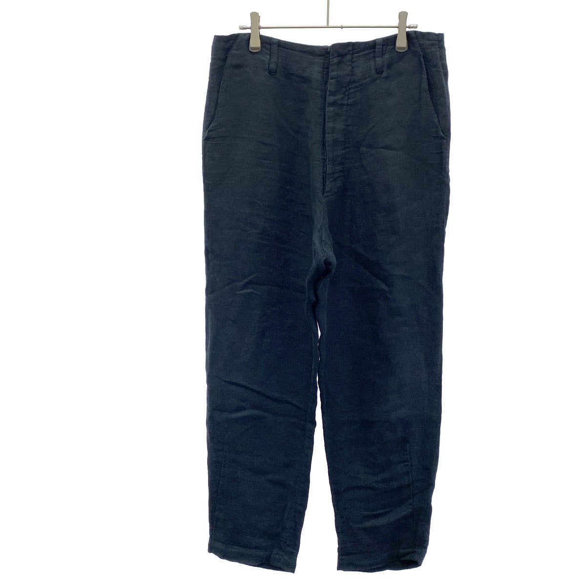 乐天商城 - GEOFFREY B.SMALL ジェフリービースモール Limited Edition Liberte リネンパンツ TYP04 ブラック系 44 【中古】 IT1IY232O1S8