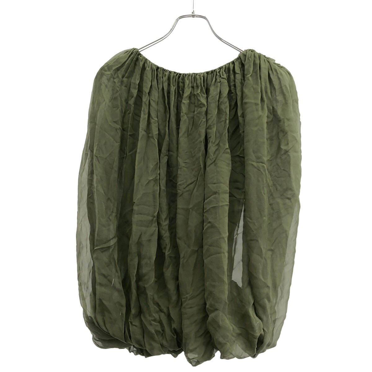 樂天商城 - Rick Owens リックオウエンス 23SS シルクシフォントップス RP01C5137-S グリーン 38 【中古】 IT5OYKF8W4F0