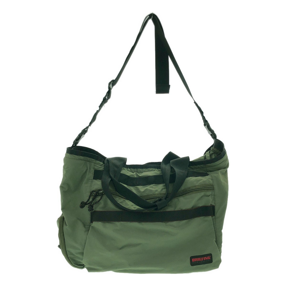 Rakuten - BRIEFING×REMI RELIEF ブリーフィング×レミレリーフ イージーワイヤーSL パッカブルバッグ オリーブ 【中古】 IT487NW6UP3F