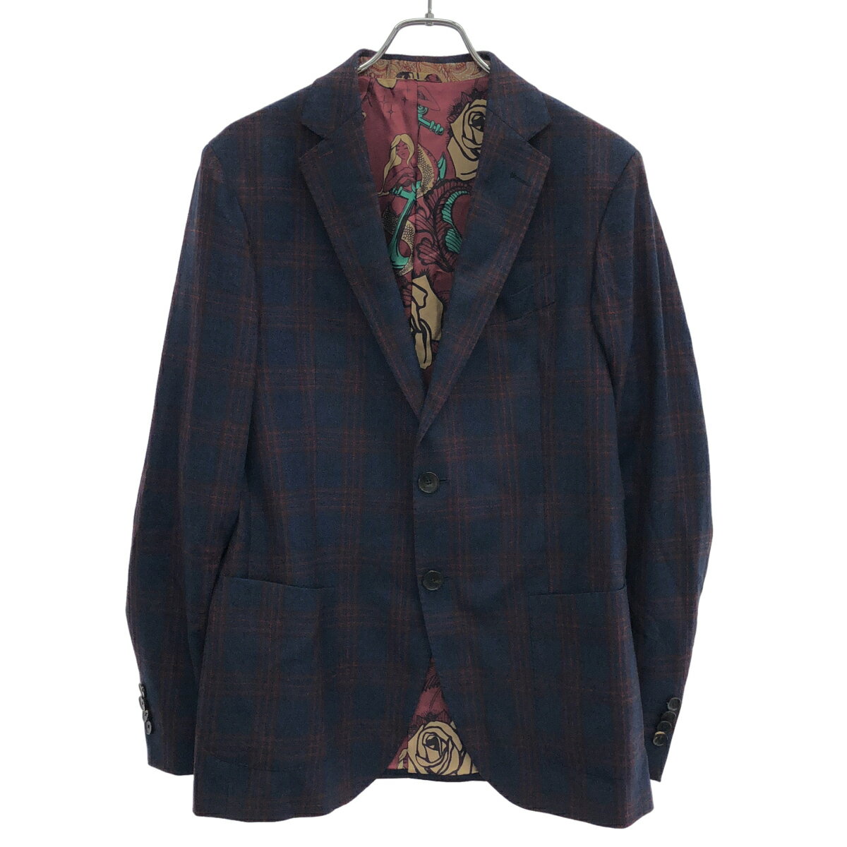 楽天市場】エトロ etro（カラーネイビー）（スーツ・セットアップ
