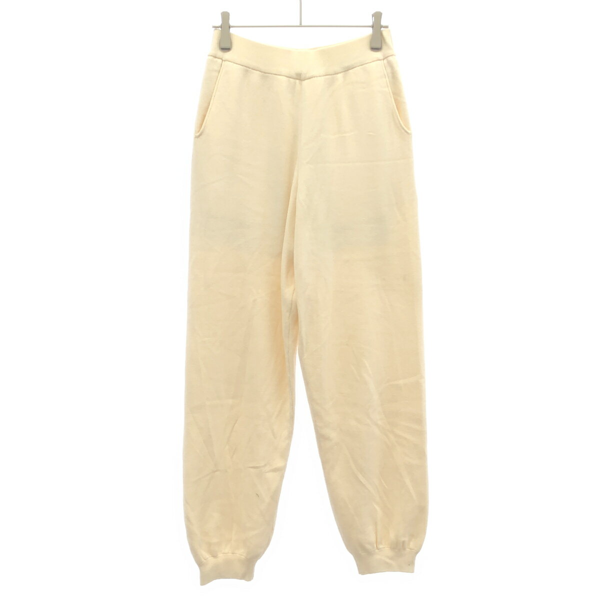 Rakuten - CLANE クラネ SLIM KNIT PANTS スリムニットパンツ 15110-7162 ベージュ 1 【中古】 ITR2NHL8NSDS