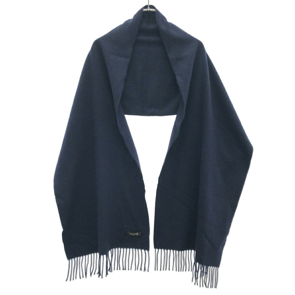 乐天商城 - MACKINTOSH マッキントッシュ カシミヤフリンジストール G1708-600-29 ネイビー 【中古】 ITLUMR4UK5ES