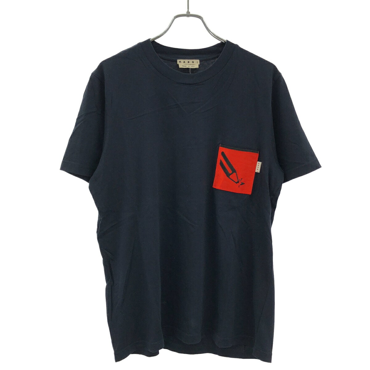 楽天市場】MARNI（カラーネイビー）（Tシャツ・カットソー｜トップス