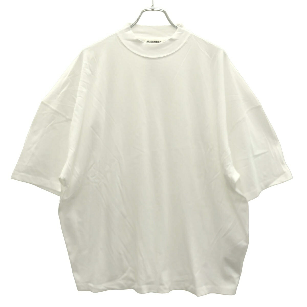 樂天商城 - JIL SANDER ジルサンダー 23SS モックネックTシャツ J21GC0005 J45084 ホワイト M 【中古】 ITQ7RE4K3RKS