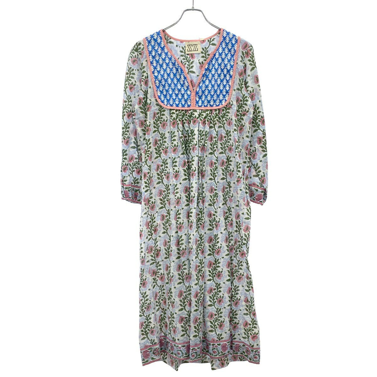SZ Blockprints エスゼットブロックプリント KITTY DRESS ドレスワンピース 3510300159 ミックス S  ITEGZVN8A3WC